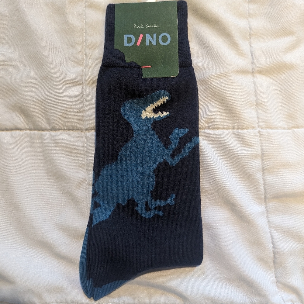 PAUL SMITH Dinosaur Intarsia Socks